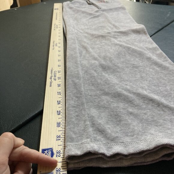 Vintage Y2K Juicy Couture Tracksuit Set Sz Medium Large Gray Pants Zip Up Jacket - Picture 14 of 16